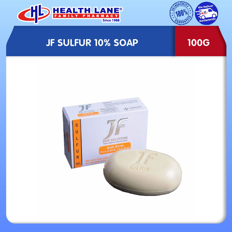 JF SULFUR 10% SABUN 100G